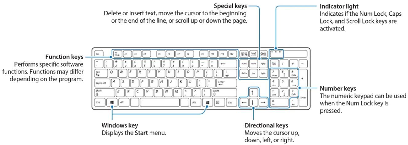 SAMSUNG DM500A2MI - Wired keyboard - 1