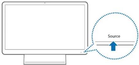 SAMSUNG DM500A2MI - Connecting the LCD as an external monitor - 1