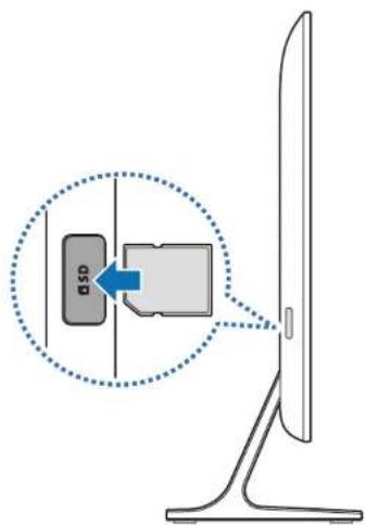 SAMSUNG DM500A2MI - Inserting a memory card - 2