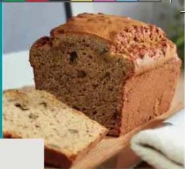 Close-up of a baked loaf of bread with a cut section, showing its kernel and crust (no text or symbols visible)
