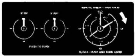 STOP START PUSH TO TURN 12 100 50 10 S S S S S S S S S S S S S S S S S S S S S S S S S S S S S S S S S S S S S S S S S S S S S S S S S S CLOCK-PUSH AND TURN KNOD