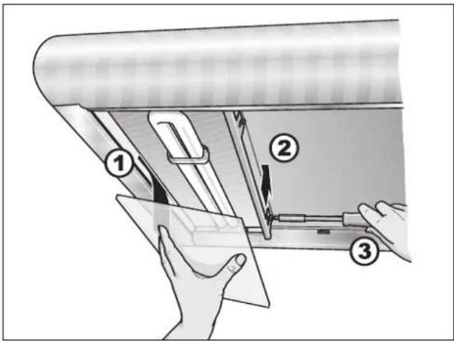 GAGGENAU AI280720 - Replacing the light bulbs - 4