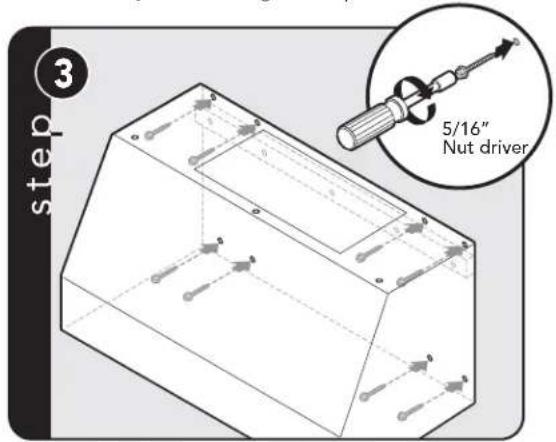 step 3 5/16" Nut driver