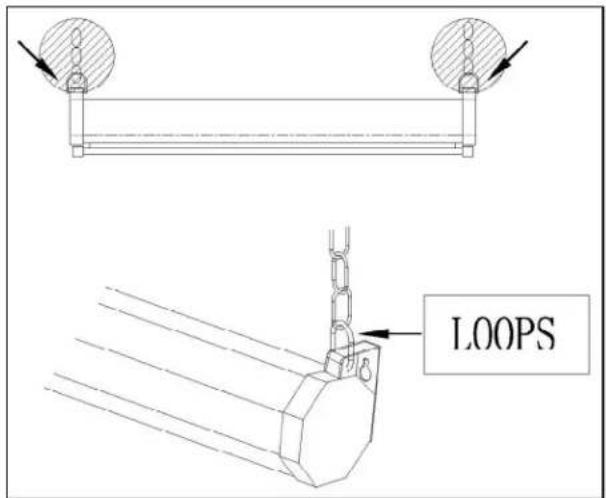 Elite Screens Manual M120XWV2 - Ceiling Mounting (additional hardware required) - 1