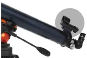 CELESTRON 60LCM Computerized - ALIGNING THE RED DOT FINDERSCOPE - 1