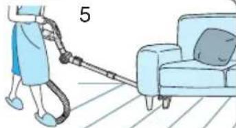 SAMSUNG SC8451 - 2-4 HOW TO USE AND MAINTAIN THE ACCESSORIES - 16