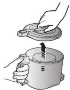 SAMSUNG SC8451 - EMPTYING THE DUST BIN - 3