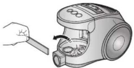 SAMSUNG SC8451 - CLEANING THE MOTOR PROTECTION FILTER - 2