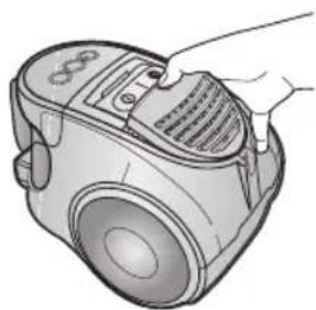 SAMSUNG SC8451 - CLEANING THE OUTLET FILTER - 1