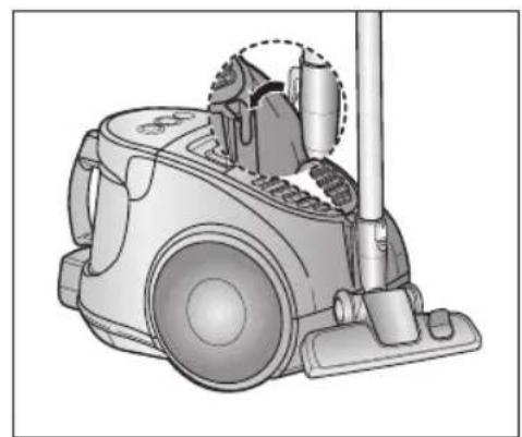 SAMSUNG SC8451 - ASSEMBLING THE CLEANER - 4