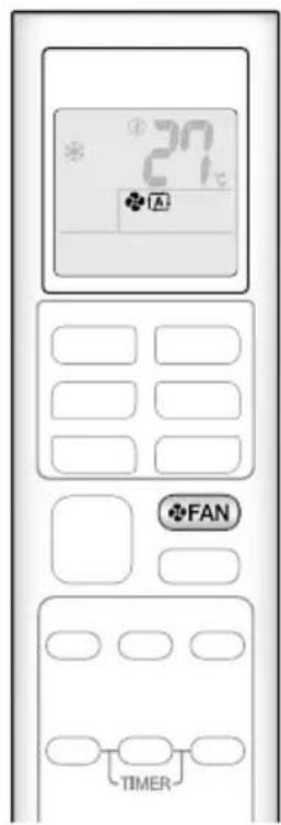 DAIKIN FTX71K2V1B - Einstellen der Luftstromrate - 1
