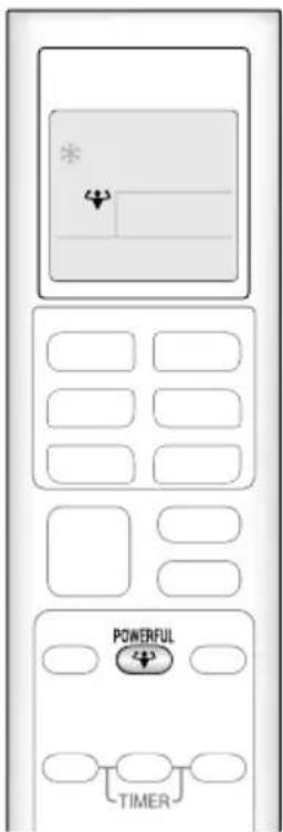 DAIKIN FTX50K2V1B - Funzionamento POWERFUL - 1