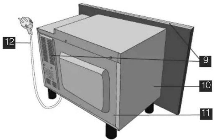 ELECTROLUX EMS17005OX - VUE D'ENSEMBLE DE L'APPAREIL FOUR MICRO-ONDES ET ACCESSOIRES - 2