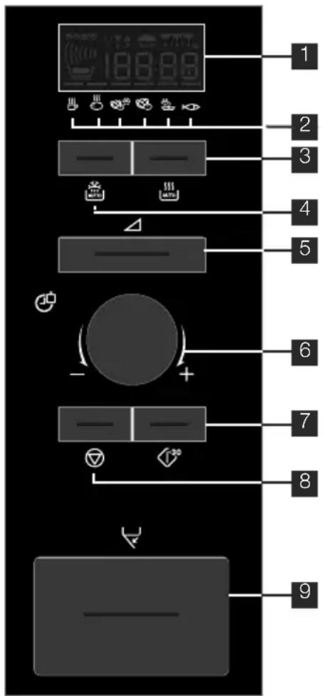 ELECTROLUX EMS17005OX - DIGITAL DISPLAY indikatorer - 8