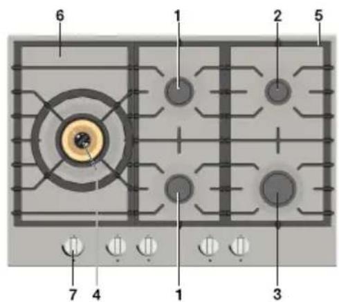 Atag HG7511EBB - Beschreibung - 2