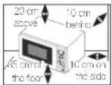SAMSUNG MW73B-S - PRECAUTIONS TO AVOID POSSIBLE EXPOSURE TO EXCESSIVE MICROWAVE ENERGY - 5