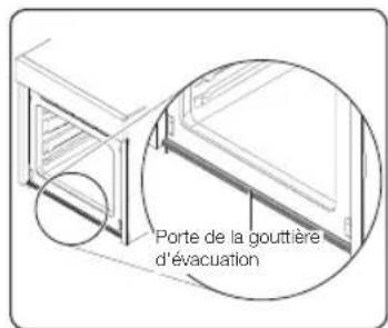 SAMSUNG BF3ON3T11G - Porte de la gouttière d'évacuation - 1