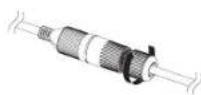 Hanwha QNE-8011R - Comment connecter le câble RJ45 étanche à un câble LAN - 3