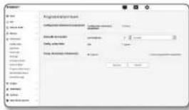 Hanwha XNO-6020R - Programmation heure - 1