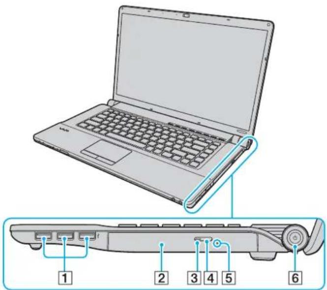 SONY Vaio VGN-FW56SR - Droite - 1