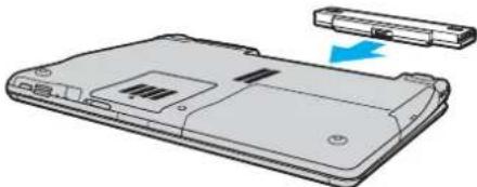 SONY Vaio VGN-AR41M - Installation du module batterie - 2