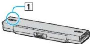 SONY Vaio VGN-FE31B - Τοποθέτηση της μπαταρίας - 2