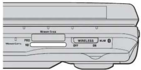 SONY Vaio VGN-FE31B - Τοποθέτηση κάρτας μνήμης - 1