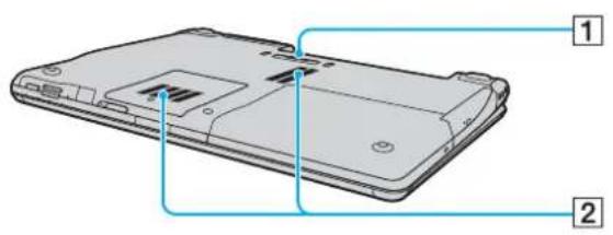 SONY Vaio VGN-FE31B - Κάτω ὅψη - 1