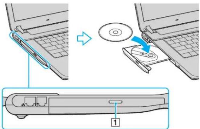 SONY Vaio VGN-FS115Z - Utilisation du lecteur de disque optique - 1