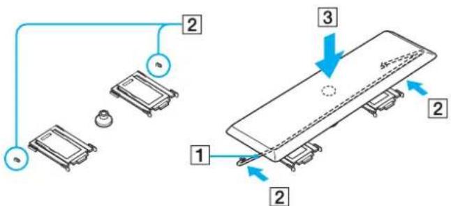 SONY Vaio VGN-FS115Z - Pour remplacer un dessus de touche - 2