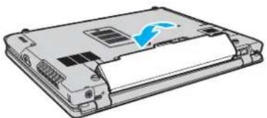 SONY Vaio VGN-BX51VN - Τοποθέτηση της μπαταρίας - 3