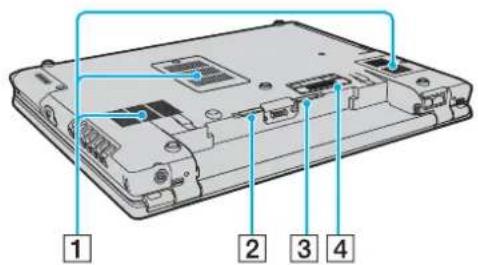 SONY Vaio VGN-BX51VN - Εντοπισμός στοιχείων ελέγχου και θυρών - 6