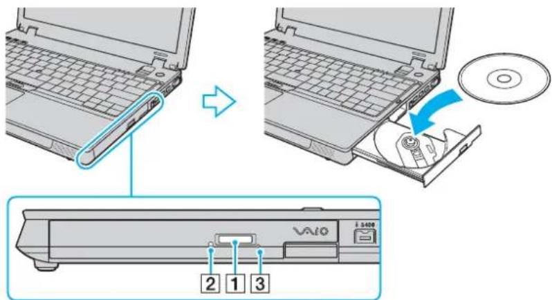 SONY Vaio VGN-BX51VN - Εισαγωγή δίσκου - 1