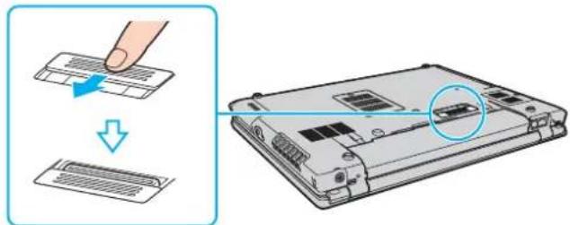 SONY Vaio VGN-BX51VN - Σύνδεση του υπολογιστή σας στη θέση σύνδεσης της θήκης πολλαπλών λειτουργιών - 2