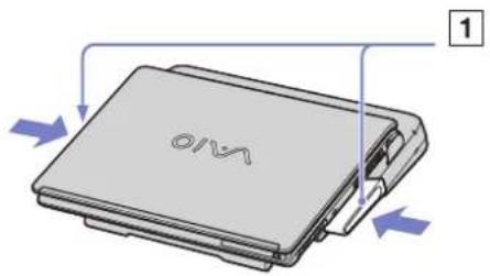 SONY Vaio VGN-S1XP - Débranchement du représentateur de ports de votre ordinateur - 1