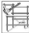 BAUKNECHT BSFO 3O23 PF - SPONDE RIBALTABILI CON POSIZIONE REGOLABILE - 3