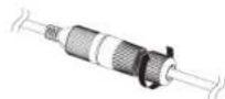 Hanwha QNV-6032R - Comment connecter le câble RJ45 étanche à un câble LAN - 3