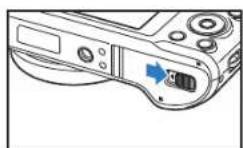 SAMSUNG WB251F - Insertion de la batterie et de la carte mémoire - 4