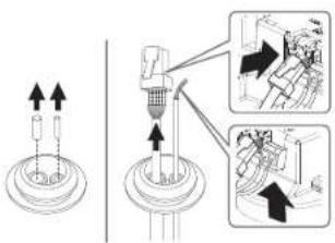 Hanwha PNB-A9001 - [Installation de cables LAN/d'alimentation] - 1