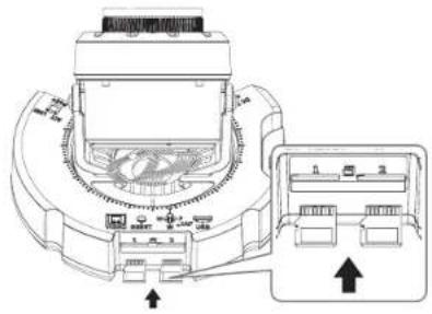 Hanwha PNB-A9001 - Insertion d'une carte memoire Micro SD - 1