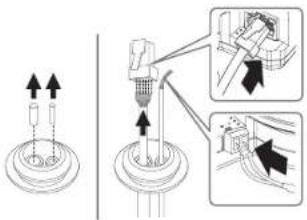 Hanwha PNB-A9001 - [Installation de cables LAN/d'alimentation] - 1