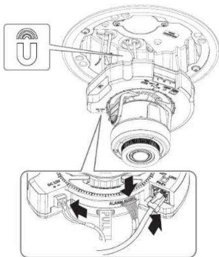 Hanwha PNB-A9001 - Installation du module de camera - 1