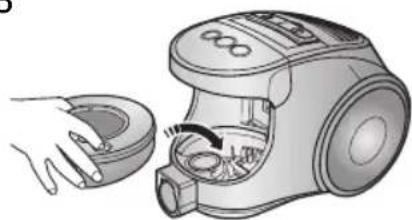 SAMSUNG SC8430 - 4-2 STOFFILTER REINIGEN - 7