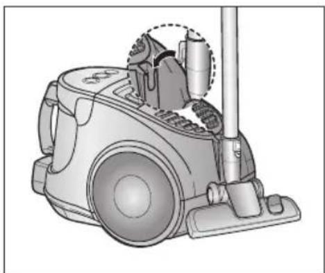 SAMSUNG SC8430 - ASSEMBLING THE CLEANER - 8