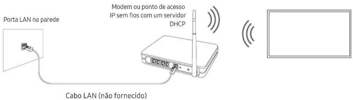 SAMSUNG QA55Q70TAK - Ligação de rede – Sem fios - 1