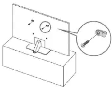 SAMSUNG QA55Q70TAK - Precauciones para evitar la caída del televisor - 1