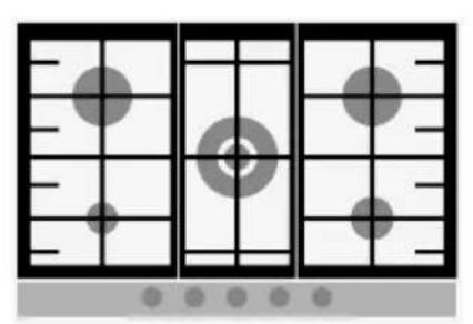 HAIER HAHG7W5XH - Verwendung der Gaskochmulde - Bedienungsanleitungen - 2