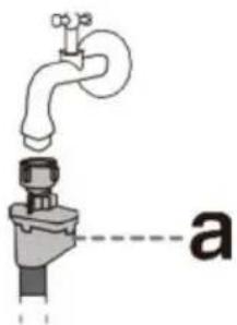 Frilec KOBLENZ8814WA - TUYAU d'alimentation en eau avec aquastop - 1