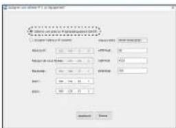Hanwha TNO-3050T - Configuration de l'IP dynamique - 1