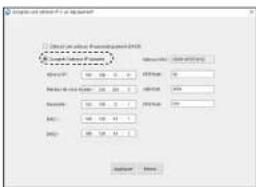 Hanwha TNO-3040T - Configuration de l'IP statique - 1